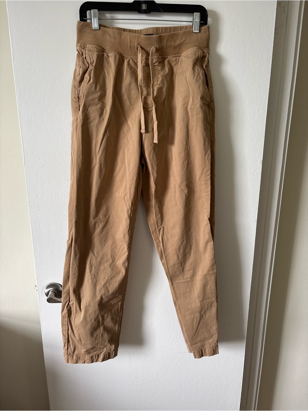 Tommy Hilfiger Men's Tan Drawstring Joggers